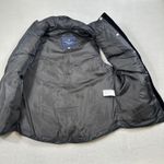 American Eagle Outfitters XS Puffer Vest Black Full Zip Button Front Sleeveless Photo 5