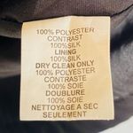 Trina Turk COPY - Black Polka Dot Pattern Pleated Sleeveless Chiffon Dress Size… Photo 5