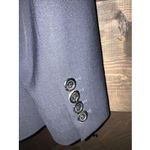 Hugo Boss  NAVY Virgin WOOL BUSINESS "JUICY" BLAZER JACKET‎ SIZE 6 Photo 4