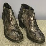 sbicca  NIB (Pewter) Gray and Black Booties Size 7 Photo 4
