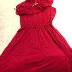 Michael Stars Magenta One Shoulder Knit Dress Photo 0