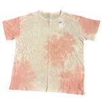 American Eagle Women's Oversized pink white Tie-Dye T-Shirt Size S NWT Photo 0
