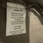 Katherine Barclay  Women's S Taupe Faux Suede Waterfall Jacket Belted Perforated Photo 5