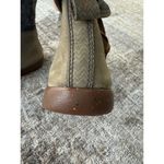 Chacos Chaco Barbary Ankle Boots Women's Sz 9.5 Olive Leather Gray Wool Waterproof Photo 4