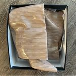 So Me Women Shoes Knee High Boots Wedge Size 9 Heels Full Zip LEXSAHAR Tan Croc Photo 8