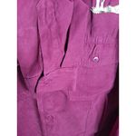 Northern Reflections Women's Maroon Horse Embroidered Button Up Shirt Size M Photo 5