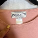 Pendleton Portland Oregon Womens Pink Cotton Knit Short Sleeve Top Medium VTG Photo 3