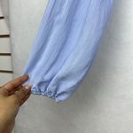 Princess Polly Light Blue Front Tie Crop Top Sz 8 Photo 2