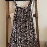 Saltwater Luxe NWOT  black, brown, cream & pink floral print dress Photo 0