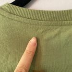 Ed Hardy NWT Women's size Large Green Cropped Baby Tee Death Before Dishonor Photo 9