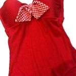 Matilda Jane  Poolside Party Red One Piece Swimsuit, Sz S Photo 6