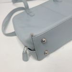 Latico Shoulder Work Laptop Bag Light Blue Leather Zip Around Organizer Large US Photo 10