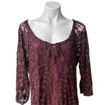 Garnet Hill Bohème Easy Lace Dress, Sz 18 Photo 9