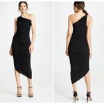 Norma Kamali Black Diana One Shoulder Gown (XS) Photo 1