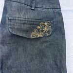Apostrophe  Dark Blue Flare Jeans Photo 3