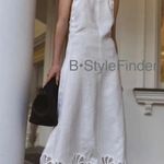 ZARA Limited Edition Linen Lace Dress Photo 2