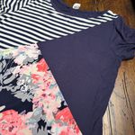 Sew In Love Floral Striped Top Photo 0