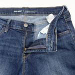 Old Navy  Womens Jeans 6 Short Curvy Bootcut Mid Rise Dark Wash Classic Minimal Photo 6