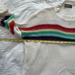 Wooden Ships Chunky knit cropped rainbow sweater Photo 3