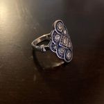 .925 Silver | Cobalt Blue Statement | Cocktail Ring Photo 2