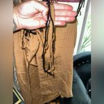 ZARA NWT  Asymmetric One Shoulder Wrap Halter Beaded Boho Top Photo 8