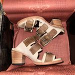 FREEBIRD by Steven  Quincy Tan and Cream Sandals Photo 4