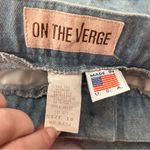 Vtg 80s 90s On the Verge High Rise Pleated Tapered Jeans Light Wash 10 Blue Photo 2