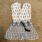 Bleuh Ciel Paisley Blue Romper Photo 1