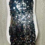 Nwt crystal sky large sequin dress eras tour style y2k spaghetti strap small Black Photo 3