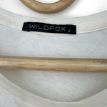 Wildfox S Beverly Hills Short Sleeve T Shirt Tee Top Lightweight Cream Women's Photo 2