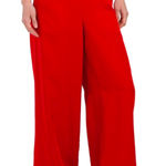 Christian LaCroix NWOT  Red Wide Leg Pants XS Photo 0