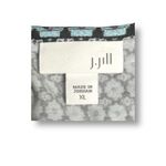 J.Jill  Size XL Black Blue Paisley Boho Art to Wear Tunic Top Dress Festival Chic Photo 6