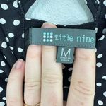 Title Nine Black and White Polka Dot Dress Sleeveless Fit & Flare Athletic Dress Photo 6