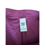 Open Edit Womens Maroon Trousers M Casual Pants Office Professional Wear Size M Photo 2