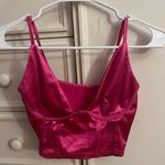 Amazon pink crop corset top Photo 1