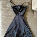 SheIn  Satin Open Back Dress Photo 1