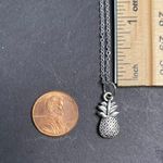 Handmade Pineapple Charm Necklace Inspirational Quote Card Gift Set Photo 2