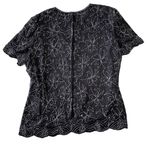 Adrianna Papell VINTAGE Evening Silk Beaded Top Photo 1