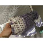 Lululemon  4 Striped Pullover Top Purple White Long Sleeve Athletic Everyday Wear Photo 5