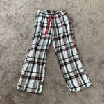 Croft & Barrow  Christmas Red Plaid Long Sleeve Pajama Set SIZE S Photo 3