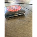 Vintage rare small coin pouch tooled leather rooster artsy western vibes Orange Photo 3