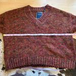 Scotch & Soda  Wool Blend Pull Over Knit Sweater V Neck Size Extra Small Photo 5