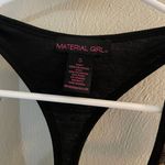 Material Girl Gold Racerback Glittery Tank Top NWT Photo 2