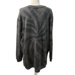 Zella NWT  Black Gray Animal Tiger Print Oversized Sweatshirt Tunic Dress Small Photo 6
