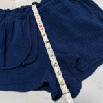 Xirena North Star Blue Starla washed double faced cotton dolphin shorts xs Photo 6