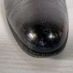 Salvatore Ferragamo  Womens Black Leather Italy Pump Heels Size 9.5 4AAAA Photo 5