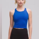 Lululemon Peloton Women’s Wunder Train Racerback Tank Top blue cobalt size 2 NWT Photo 0