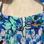 Lilly Pulitzer New with tags  Grace Tiered Midi Dress in blue grotto Photo 11