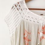 Free People  Day Trippin Crochet Crop Top Size Small Photo 2