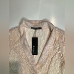 Allegra K  Lace Blazer - Light Pink Photo 1